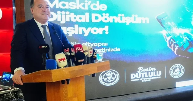 Teknolojik dönüşümle MASKİ de altyapı verimliliği ve hizmet hızı artıyor Manisa Haberleri