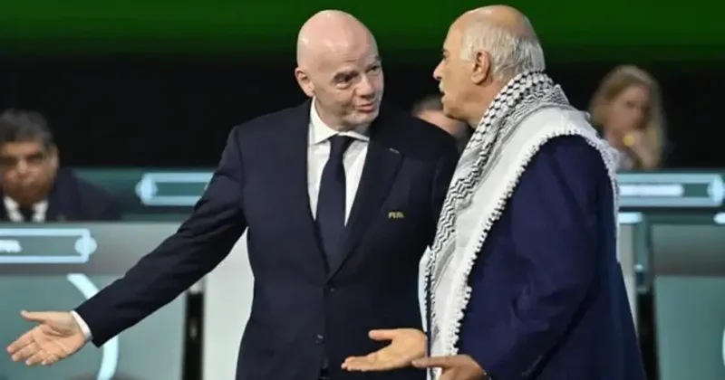 FIFA onayladı, ABD kapıyı açmadı! Filistinli Başkana vize verilmedi