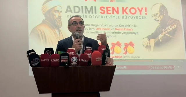 Kırşehir de Ahi ve Neşet ismi verilen bebeklere 4 çeyrek altın Kırşehir Haberleri