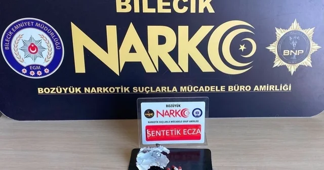 Bilecik te Lyrica adı verilen uyuşturucu madde ele geçirildi Bilecik Haberleri