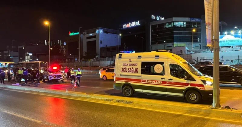 Bakırköy de motosiklet kazası: 2 ölü Son dakika haberleri