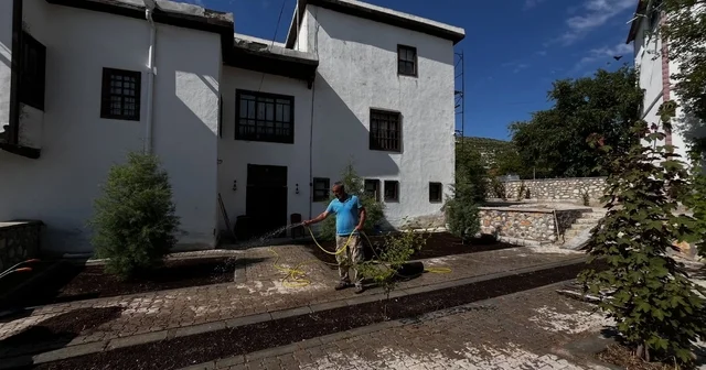 Ağın da Ekrem İspir Konağı nda restorasyon çalışmaları sürüyor Elazığ Haberleri