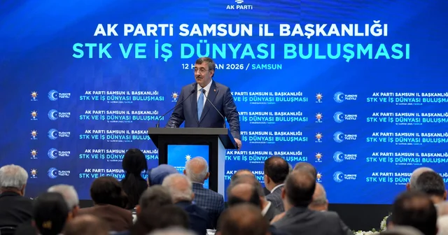 Cumhurbaşkanı Yardımcısı Yılmaz Sivil Toplum Kuruluşları ve İş Dünyası Buluşması nda konuştu: Samsun Haberleri