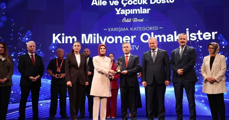 Kim Milyoner Olmak İster? e Aile ve Çocuk Dostu Yapım ödülü!