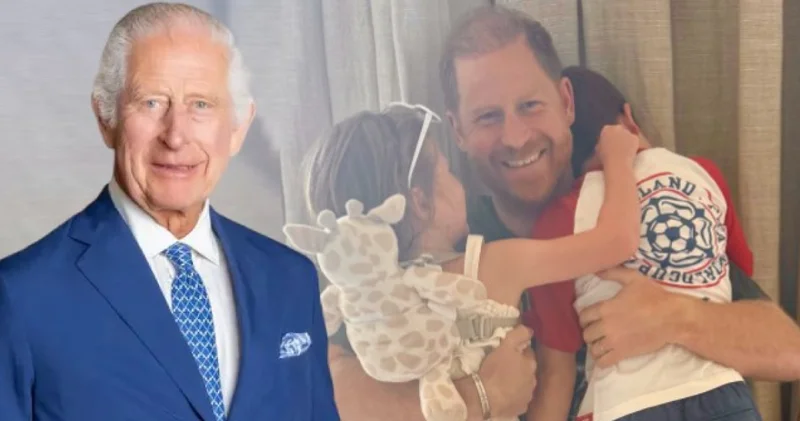 Prens Harry ve Meghan Markle ın çocukları yıllar sonra Kral Charles ile görüştü