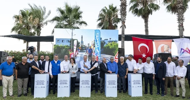 MESKİ nin 1,17 milyar liralık dev altyapı yatırımının temeli atıldı Mersin Haberleri Habertürk Yerel Haberler
