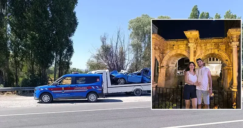 Kazada uzman çavuş ile eşi öldü, 8 aylık bebekleri ağır yaralandı