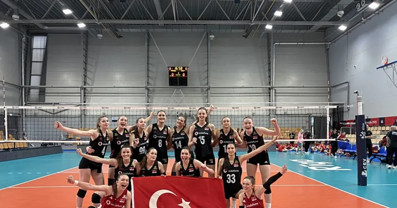 18 Yaş Altı Kadın Milli Voleybol Takımı, Avrupa ikincisi!