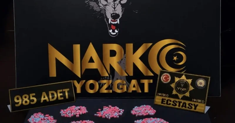 Yozgat ta uyuşturucu operasyonu! 3 zanlı yakalandı