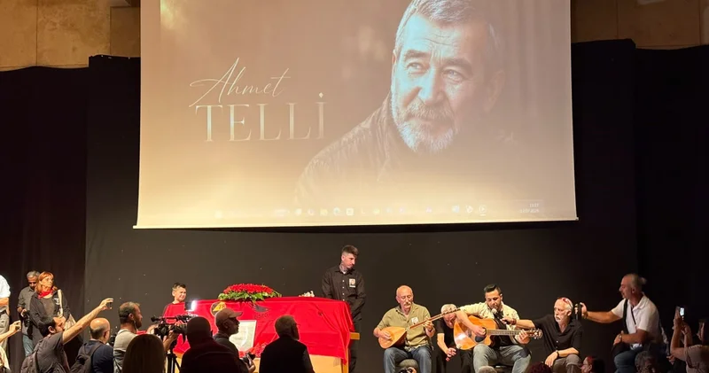 Şair Ahmet Telli için cenaze töreni Son dakika haberleri