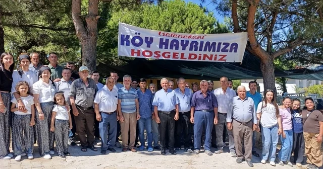 Asırlık gelenek Dutluca da binlerce kişiyi aynı sofrada buluşturdu Manisa Haberleri Habertürk Yerel Haberler