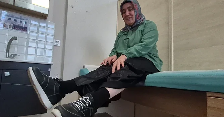 51 yaşında ilk kez ayakkabı giyebildi: Dünyalar benim oldu
