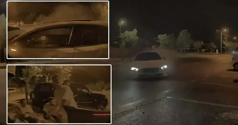 Beylikdüzü’nde kazanın ardından savrulan otomobil yol kenarında oturanların arasına daldı: 6 yaralı