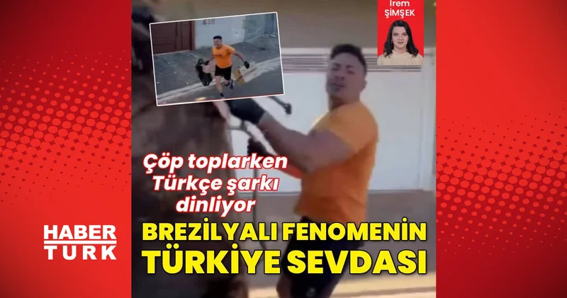 Son dakika: Çöpleri Türkçe şarkılarla dans ederek topluyor... Brezilyalı temizlik işçisinin Türkiye aşkı Son dakika haberleri