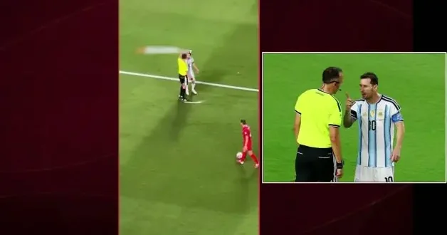 Messi nin Portekizli hakeme sert sözleri dünyada viral oldu