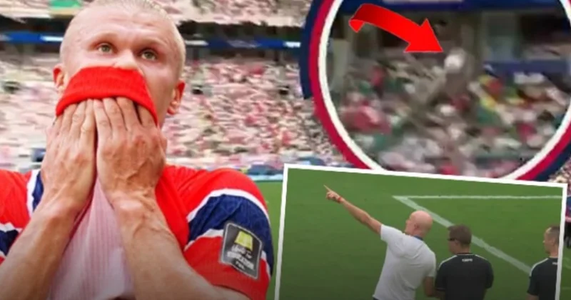Norveç İngiltere maçında bugüne kadar olmayan bir şey oldu Sözcü Gazetesi