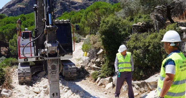 Milas ta 75 yıllık içme suyu altyapısı yenileniyor Muğla Haberleri Habertürk Yerel Haberler