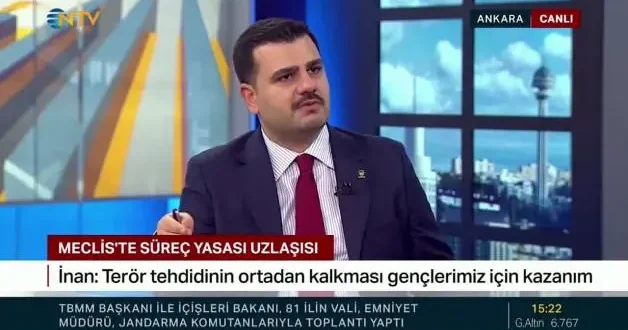 AK Parti Genel Sekreteri İnan dan terörsüz Türkiye mesajı
