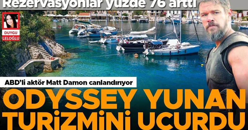 Odyssey Yunan turizmini uçurdu