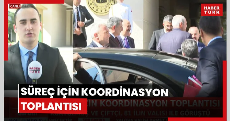 Süreç için koordinasyon toplantısı