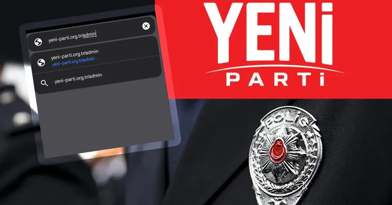 Yeni Parti’nin web sitesinde EGM detayı! Herkes önce şaşırıyor sonra deniyor
