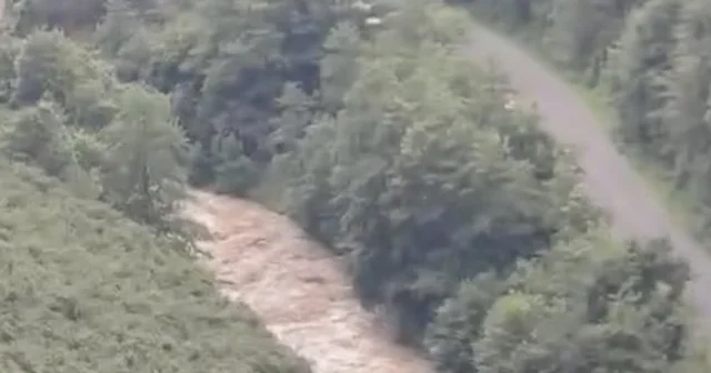 Giresun da sağanak sele dönüştü; anne ve 2 kızı kayıp Giresun Haberleri Habertürk Yerel Haberler
