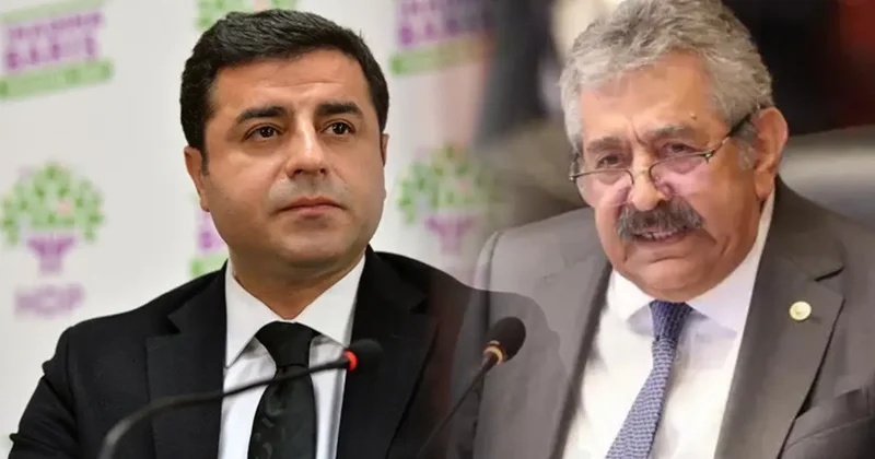 MHP li Yıldız canlı yayına gönderdiği Demirtaş notuyla gündem oldu!