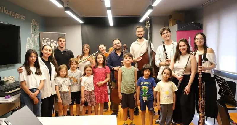 ‘Yarının Köyleri nde çocuklara klasik müzik etkinliği