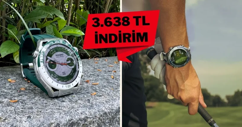 Gücü bileğinizde hissedin: HUAWEI Watch Ultimate 2 indirimini kaçırmayın