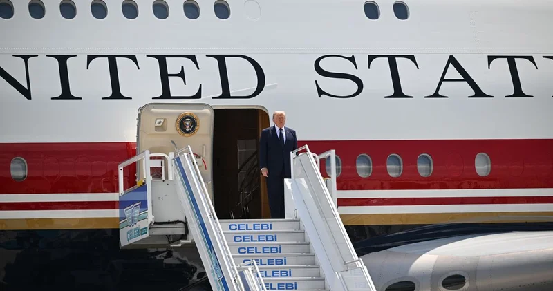 İran Büyükelçiliği Trump ın gizli uçuşunu alaya aldı Dış Haberler