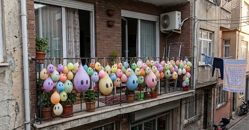 Balkonunuza balon bağlamadan dışarı çıkmayın çağrısı yapıldı Sözcü Gazetesi
