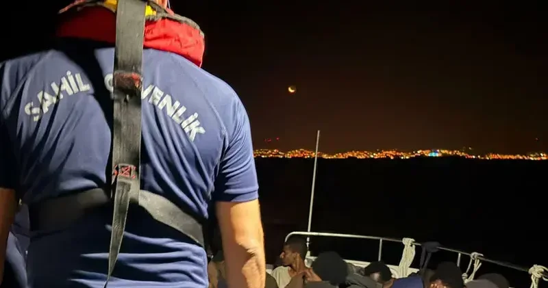 Kuşadası açıklarında 29 kaçak göçmen yakalandı