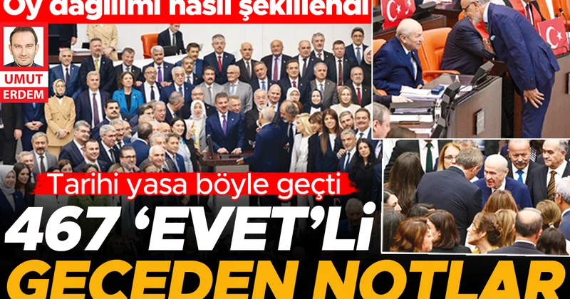 Tarihi yasa böyle geçti