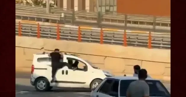 Kardeşlerin kavgası film sahnelerini aratmadı
