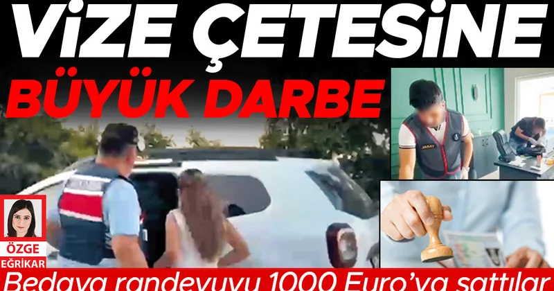 Vize simsarlarına ağır darbe
