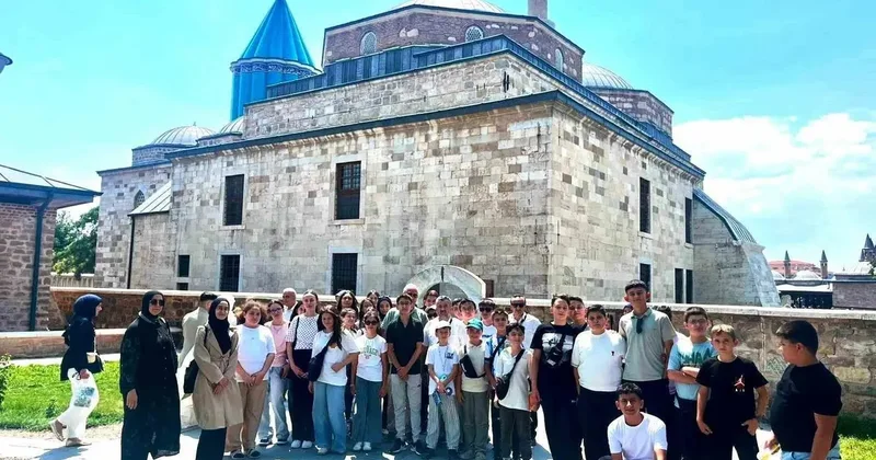 Hisarcık’ta Yaz Kur’an Kursu öğrencileri Konya’yı gezdi