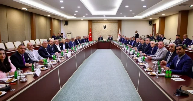 Duyan, Ankara da tarım ve ticaret sektörü toplantısına katıldı Mardin Haberleri Habertürk Yerel Haberler
