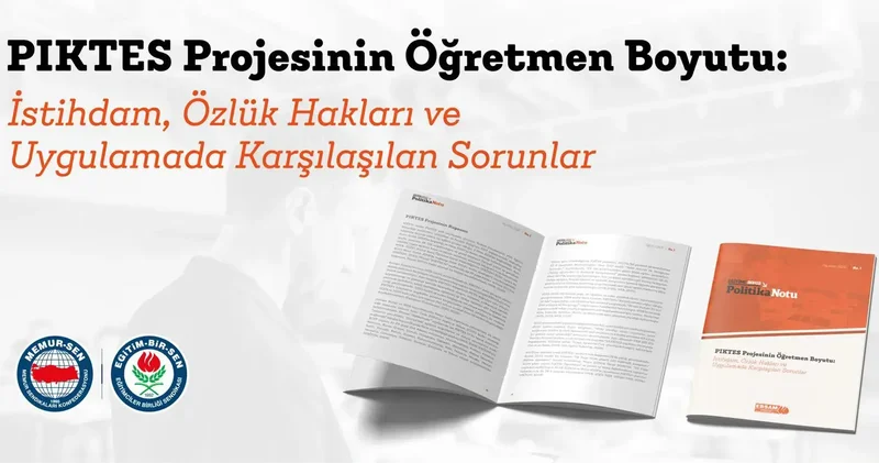 Eğitim Bir Sen: PIKTES öğretmenleri kadroya geçirilmeli