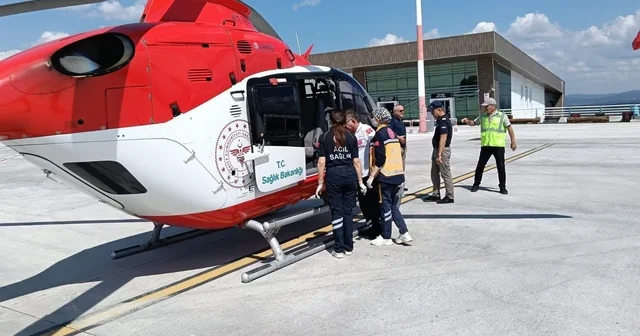 Ambulans helikopter 51 yaşındaki hasta için havalandı Kastamonu Haberleri Habertürk Yerel Haberler