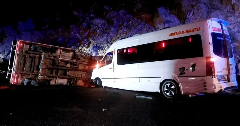 Giresun da korkunç kaza! 23 kişi yaralandı