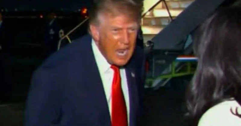 Trump canlı yayında çileden çıktı: Kadın muhabire bağırmaya başladı Sözcü Gazetesi
