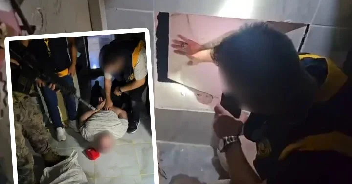 Şanlıurfa cinayet şüphelisi, duvarı fayansla kaplı gizli bölmede yakalandı
