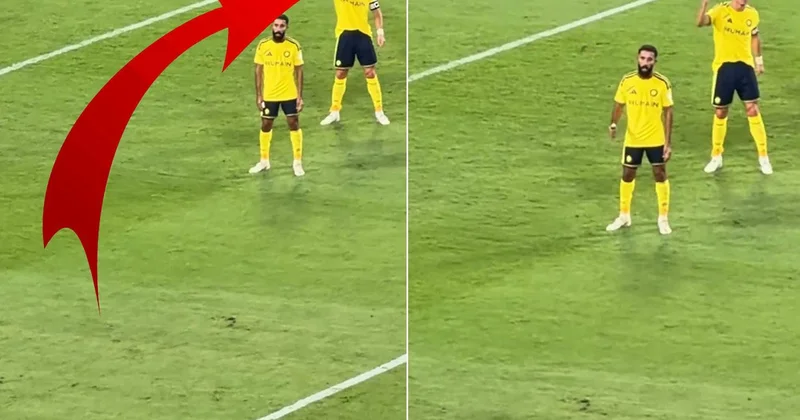 Takım arkadaşına ısrarla Barajdan çık talimatı veren Ronaldo, hayatının şokunu yaşadı