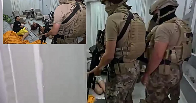 Şimşekler suç örgütüne operasyon! 11 ilde 64 gözaltı