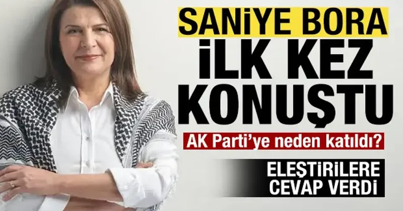 Neden AK Parti ye katıldı? Saniye Bora ilk kez konuştu! Eleştirilere cevap verdi
