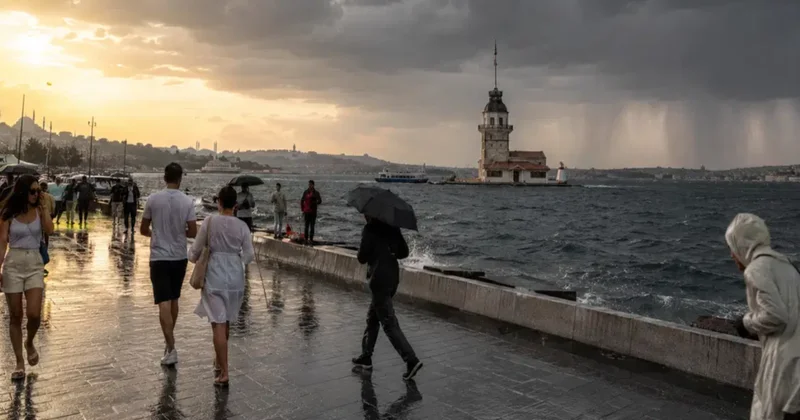 İstanbul a Pazar ve Pazartesi için sağanak alarmı! Sözcü Gazetesi