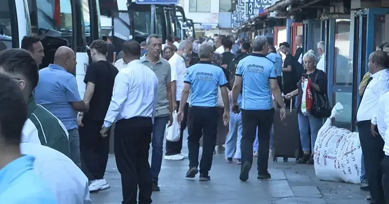 15 Temmuz Demokrasi Otogarı nda okula dönüş yoğunluğu