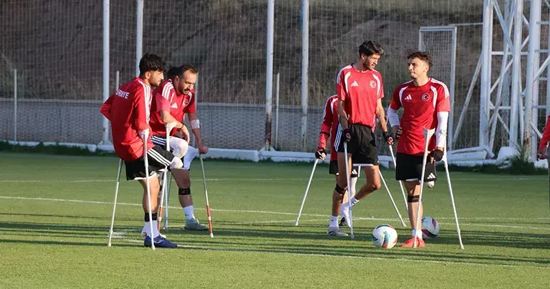 Ampute Futbol Takımı, Dünya Kupası öncesi Erciyes te güç depoluyor