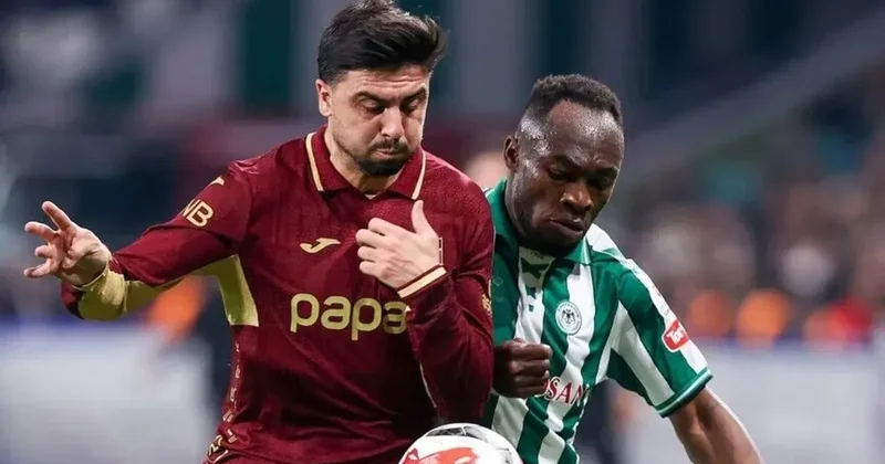 TÜMOSAN KONYASPOR TRABZONSPOR CANLI Fırtına, Konyaspor deplasmanında! İşte Hüseyin Çimşir in 11 i...