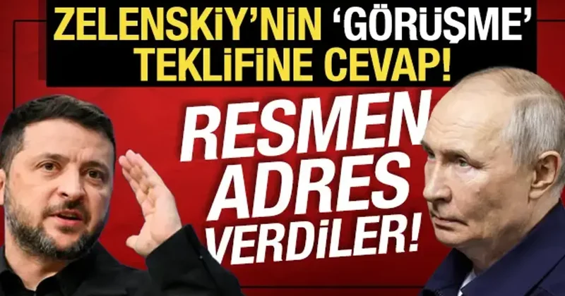 Putin ile görüşmek isteyen Zelenskiy e Rusya dan cevap: Moskova ya gelebilir
